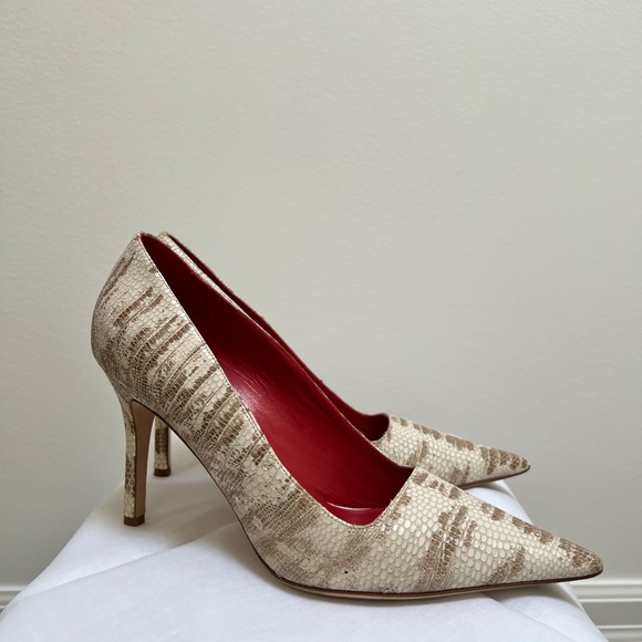 Snake skin Escada high heels - Picture 3 of 4